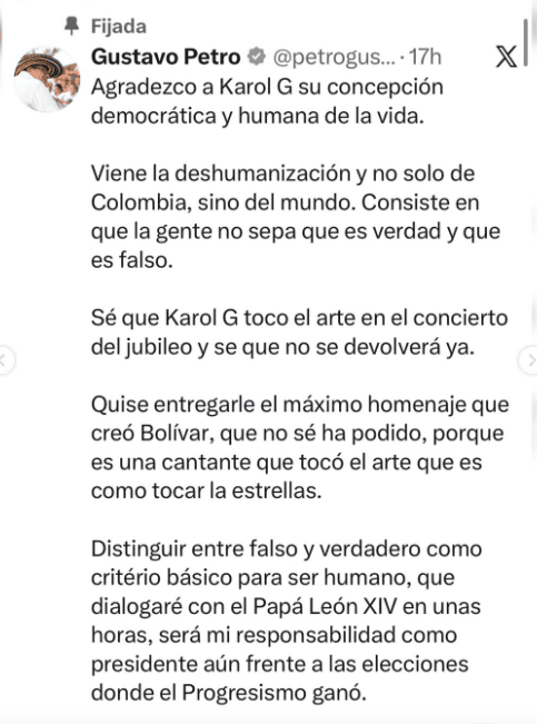 Petro Karol G