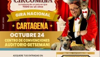 Daniel Samper aterriza en Cartagena con Circombia: política y risas sin censura