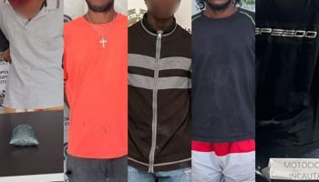 Capturan a cinco jóvenes menores de 28 años por presunta venta de drogas en Cartagena 