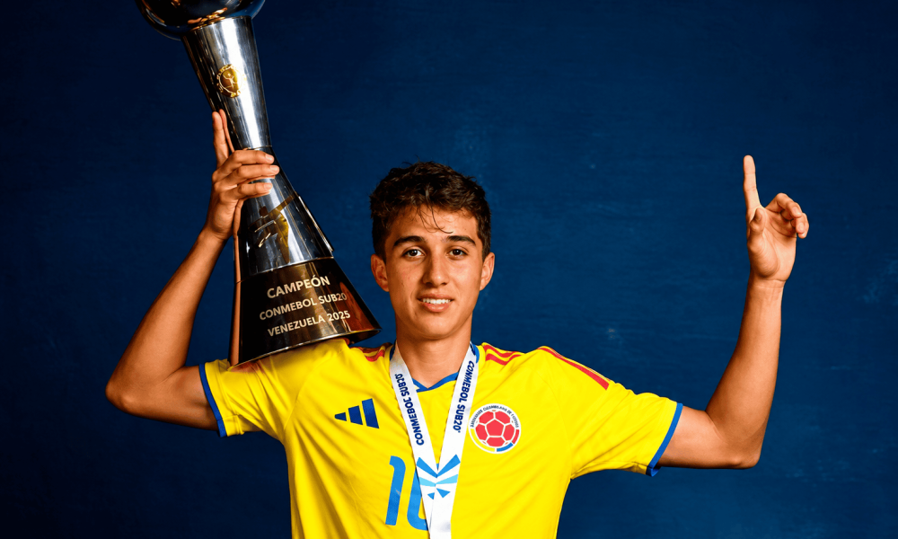 Samuel Martínez, “el Kaká” colombiano fichado por Liverpool, está entre los 60 jóvenes futbolistas más talentosos del mundo