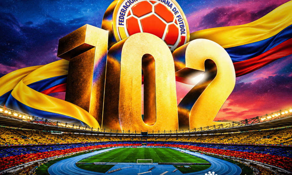 Federación Colombiana de Fútbol celebra 102 años de historia y compromiso con el deporte nacional
