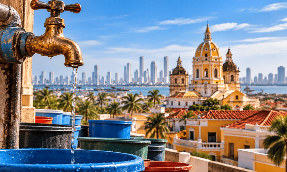 Aguas de Cartagena realizará parada técnica de 40 horas: estos son los barrios que tendrán suspensión del servicio