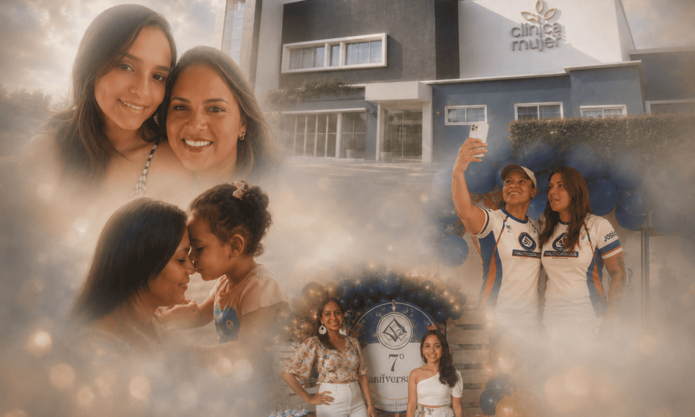 El instinto, la atención oportuna y la prevención: la historia de Estefany García con la Clínica de la Mujer
