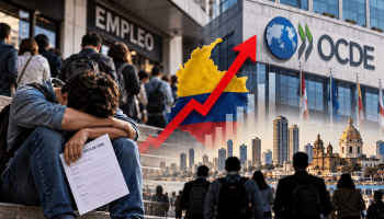 Colombia, entre los tres países con mayor desempleo de la OCDE: la cifra supera el promedio internacional