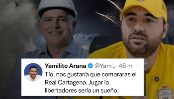 «Tío, nos gustaría que compraras el Real Cartagena»: Yamil Arana responde a Christian Daes
