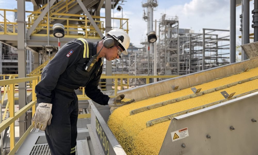 Azufre sólido producido en Cartagena llegará a industrias de Colombia, Chile, Brasil y Argentina