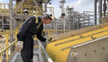 Azufre sólido producido en Cartagena llegará a industrias de Colombia, Chile, Brasil y Argentina