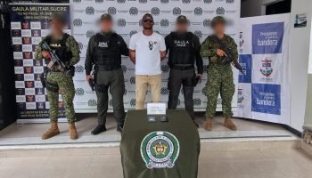 ¡Pilas! Bloque especial captura a presunto cabecilla del Clan del Golfo que extorsionaba a comerciantes