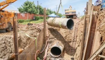 Trabajos en tuberías de Cartagena avanzan a buen ritmo: ya se ejecutó el 17% de la obra