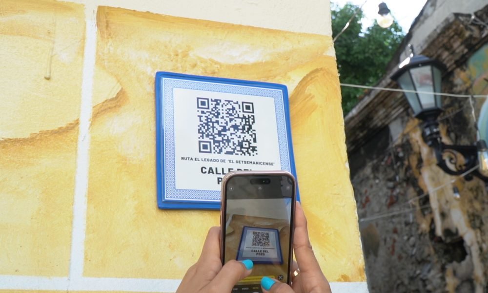 La historia de Getsemaní en un ‘clic’: instalan códigos QR en las calles para dar a conocer las historias del barrio