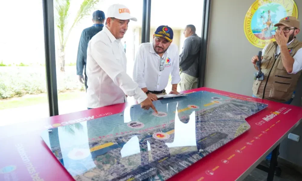Contralor Jorge Laverde verificó megaobras en Cartagena: Gran malecón del mar abrirá el 15 de octubre tras alcanzar 70% de avance