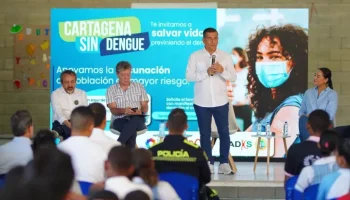 En alianza entre la ANDI y el Distrito, Cartagena lidera primer piloto de Colombia en vacunación masiva y gratuita contra el dengue