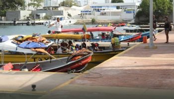 Refuerzan seguridad marítima para turistas que van a Cholón este puente festivo