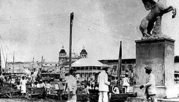 Este es el muelle que adoptó el nombre de una marca de hidroaviones que aterrizaba en Cartagena