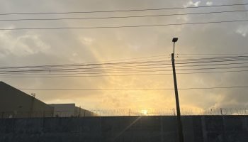Aunque salió el sol, amaneció lloviendo en sectores de Cartagena