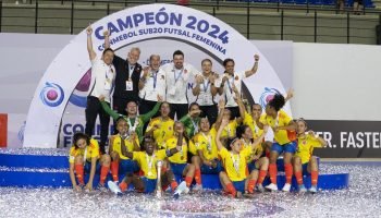 Colombia hace historia y derrota a Brasil para ganar su primer título en el Sudamericano Sub-20 de Futsal