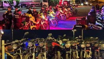 Más de 200 motocicletas fueron inmovilizadas ayer en la caravana de Halloween