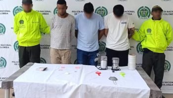 Desmantelan banda que traficaba drogas a las afueras de colegios en Cartagena