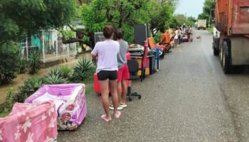 Intensas lluvias dejan 100 familias damnificadas en Bolívar