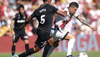 James Rodríguez brilla como el mejor jugador en su primer partido como titular con el Rayo Vallecano