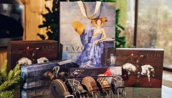 Lazo rinde homenaje a David Manzur con una edición especial de empaques convertidos en Arte