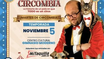 ¡Agéndate! El evento circense de Daniel Samper llega al Centro de Convenciones