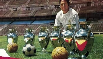 Conoce al mítico jugador de fútbol que ganó más champions que Cristiano, Benzema y Ramos en el Madrid