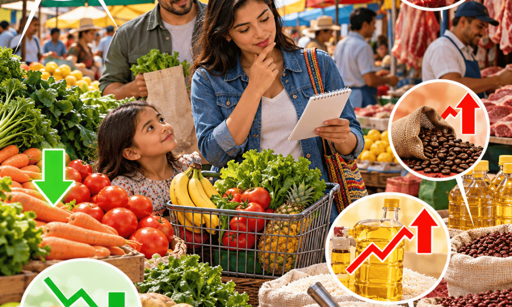 ¿Por qué algunos alimentos bajan de precio mientras otros siguen subiendo en Colombia?