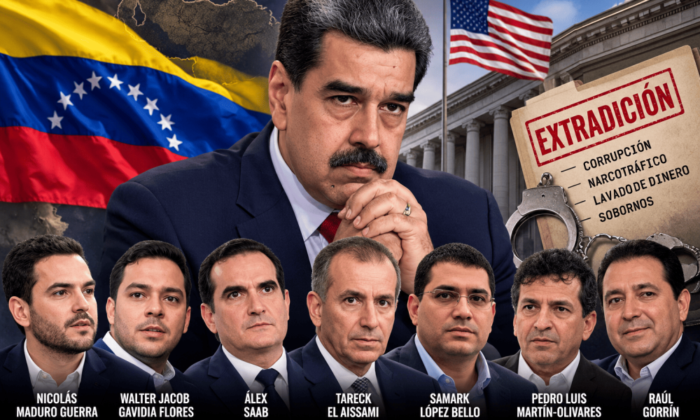 Estados Unidos pone la mira en siete aliados de Nicolás Maduro: estos son los nombres que podrían enfrentar una extradición
