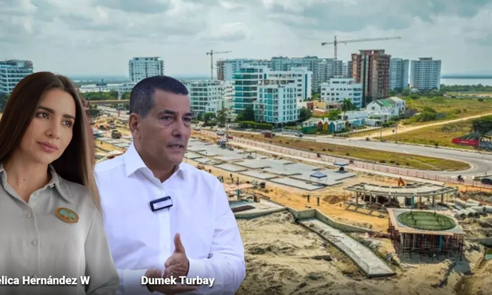 Angélica Hernández, nueva gerente del gran malecón: este sábado abrirán 2 kilómetros con presencia del presidente Abelardo de la Espriella