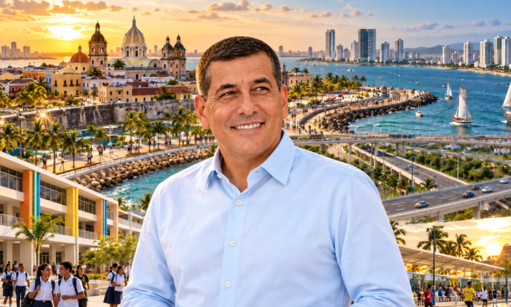 Dumek Turbay y la transformación de Cartagena: las grandes obras que buscan cambiar la ciudad antes de sus 500 años