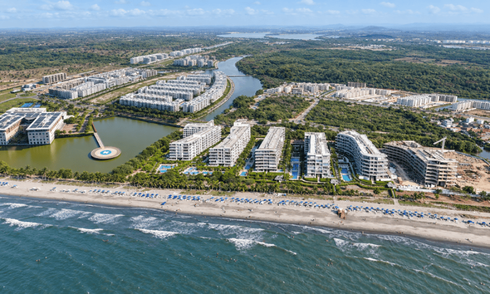 De cero a una ciudad: el proyecto de Cartagena que planeó vías, zonas verdes y servicios antes de sus viviendas: Serena del Mar