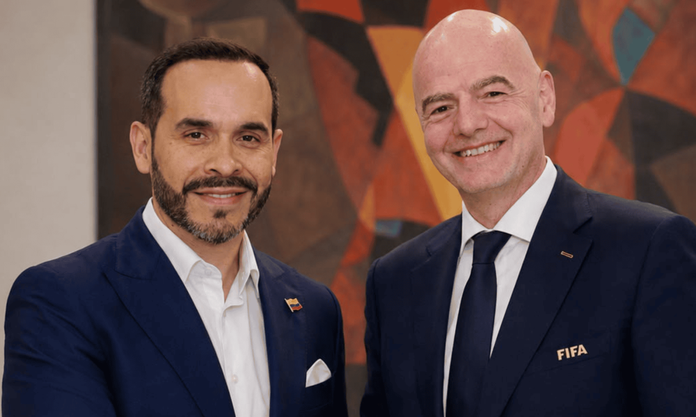 Gianni Infantino presidente de la FIFA asistiría a la posesión de Abelardo de la Espriella