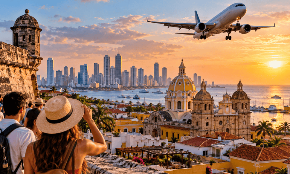 ¡Cartagena sigue enamorando! Más de 102 mil pasajeros llegarían por vía aérea durante la semana de receso