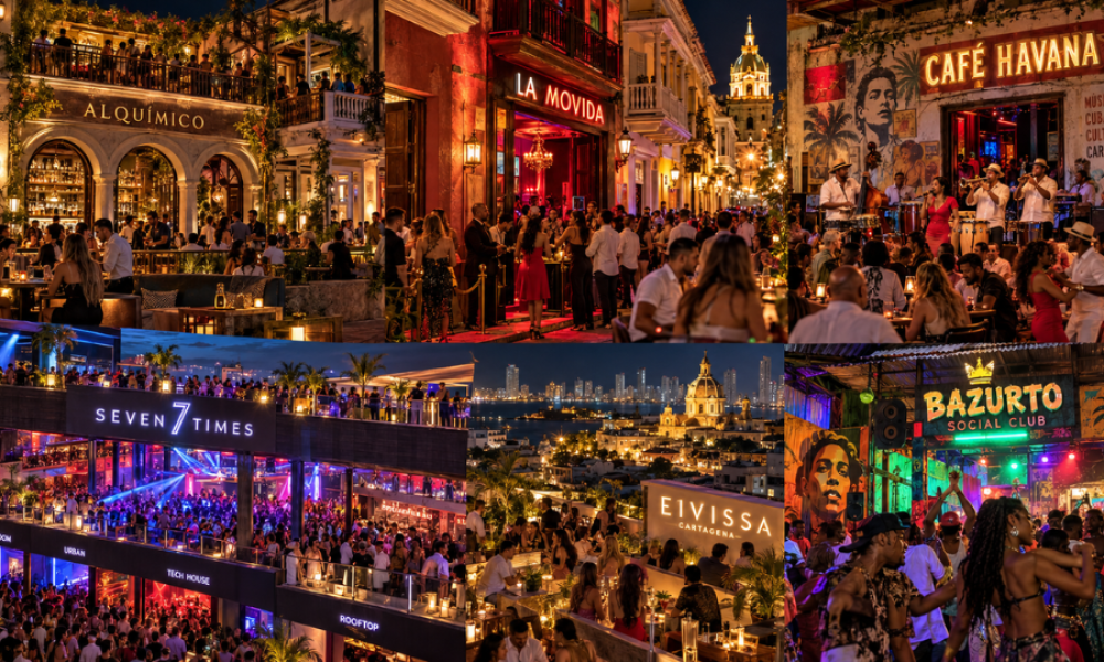 Las discotecas y bares más populares de Cartagena que turistas y locales eligen para salir de fiesta