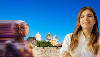 María Lucía Villalba impulsa una agenda digital para Colombia desde Andicom 2026