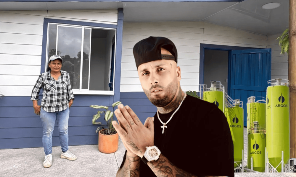 Nicky Jam y Grupo Argos financiarán 1.000 viviendas para familias damnificadas por el terremoto en Colombia