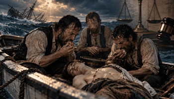 Mataron y se comieron a un joven para sobrevivir en el mar: el caso que cambió la historia de la justicia