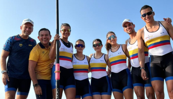 Colombia clasifica en el remo olímpico a 6 botes para los Juegos Centroamericanos y del Caribe de Santo Domingo 2026