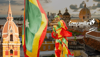 Comfamiliar Bolívar celebra la Independencia con una semana llena de tradición y alegría cartagenera