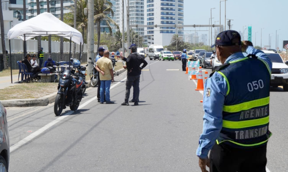 Siniestros fatales en Cartagena bajaron un 75 % durante Semana Santa, según reporte oficial