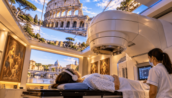 Innovador tratamiento en Italia: hospital utiliza arte y música para acompañar a pacientes con cáncer