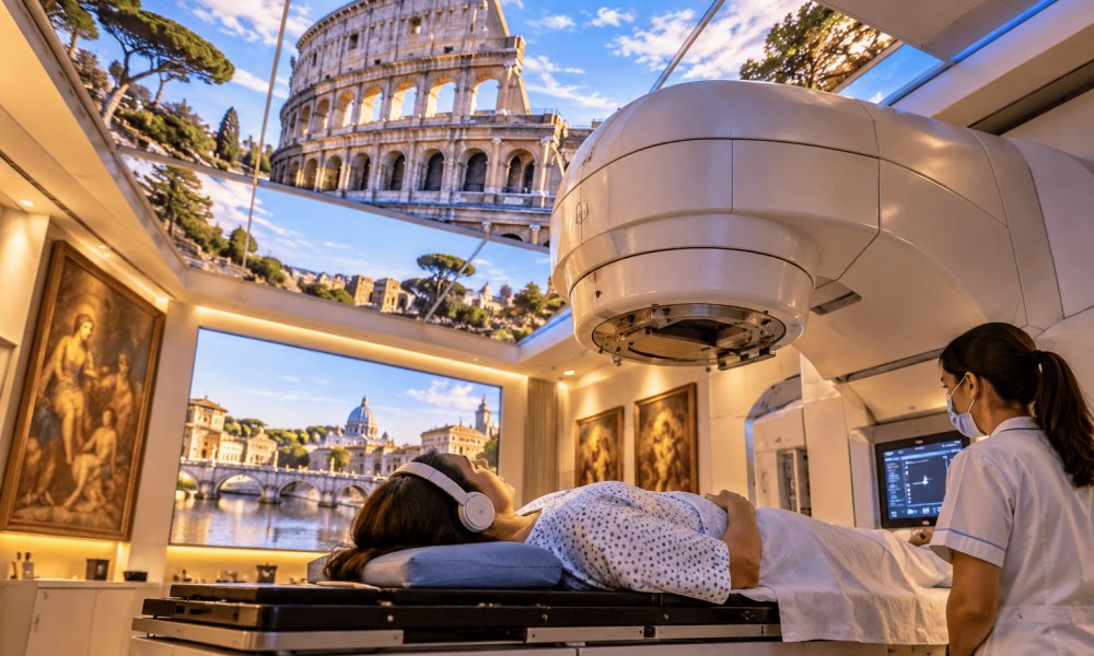Innovador tratamiento en Italia: hospital utiliza arte y música para acompañar a pacientes con cáncer
