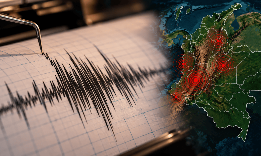 Varios temblores sacudieron a Colombia este 25 de octubre: conozca las magnitudes y dónde fueron los epicentros