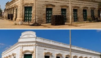 Ahora caminar por Calamar es como viajar al siglo XX: sus fachadas históricas recuperan apariencia de antaño