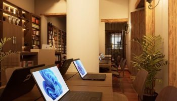 Así se verá la nueva biblioteca digital de Mompox: llevará internet a más de 3.000 habitantes y estará conectada a sus sistema de vigilancia con la policía 