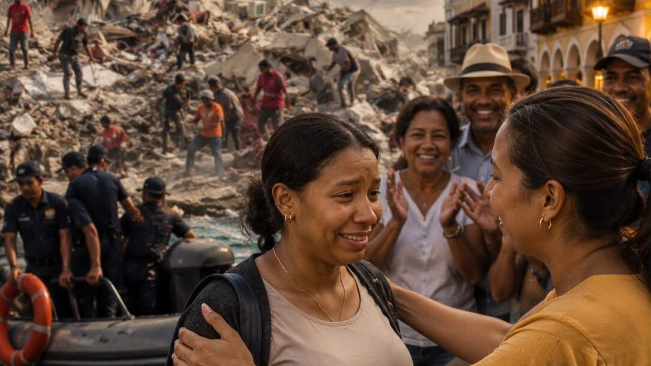 Venezolana terremoto Cartagena