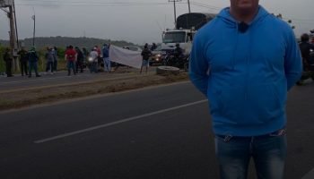 “Aquí solo estamos pidiendo el derecho a la igualdad y al trabajo”: presidente de la asociación manifestante en Mamonal