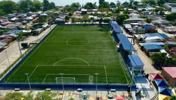 ¡Más deporte para el sur de Bolívar! Yamil Arana transforma a San Pablo con moderno estadio de fútbol!