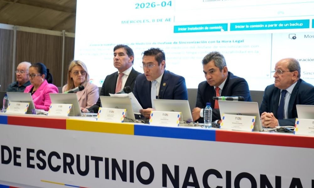 CNE inició escrutinio nacional del Senado: resultados definirán los 102 elegidos para 2026–2030